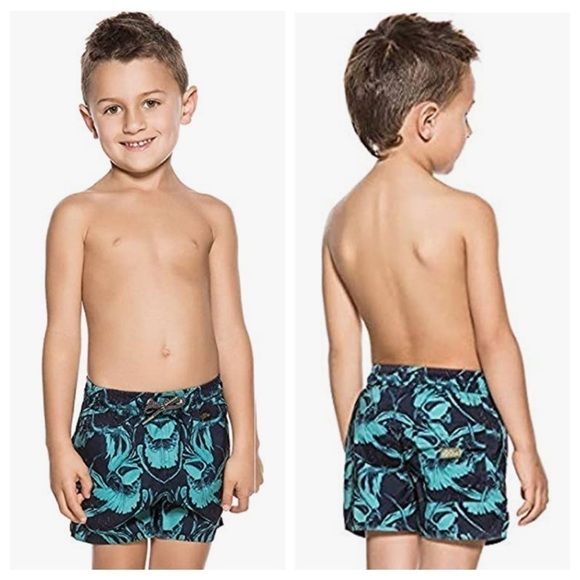 Agua Bendita Boys Trunks Shorts Size 4 - Picture 1 of 8